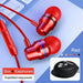 Wired Earbuds Headphones 3.5mm In Ear Earphones - Atom Oracle