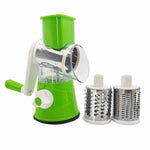 3 In1 Multifunctional Round Drum Vegetable Slicer Cutter Kitchen Tools - Atom Oracle