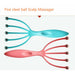 Scalp Massager Steel Ball Head Massage Relaxation Five Finger Head Massager