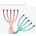 Scalp Massager Steel Ball Head Massage Relaxation Five Finger Head Massager