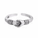 Antique Hand Finger Ring Men Women Jewelry Open Punk Retro Rings