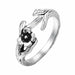 Antique Hand Finger Ring Men Women Jewelry Open Punk Retro Rings