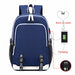 Men Women Multifunction Backpack USB Charging Laptop Travel Bags