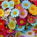 100PC/ Lot  2.5cm Mini Daisy Flowers Artificial Silk Flowers Party Wedding Home Decoration