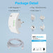Wireless WiFi Repeater Booster 300Mbps WiFi Amplifier Signal Range Extender