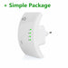 Wireless WiFi Repeater Booster 300Mbps WiFi Amplifier Signal Range Extender