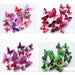 12Pcs Double layer 3D Butterfly Wall Stickers Home Decor