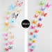 36pcs 3D Crystal Butterfly Wall Stickers Creative Butterflies Home Decor