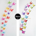 36pcs 3D Crystal Butterfly Wall Stickers Creative Butterflies Home Decor