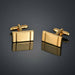 Gold Color Cufflinks Unique Stylish Design Cuff Links Men French Buttons Manchette