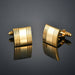 Gold Color Cufflinks Unique Stylish Design Cuff Links Men French Buttons Manchette