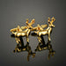 Gold Color Cufflinks Unique Stylish Design Cuff Links Men French Buttons Manchette