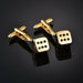 Gold Color Cufflinks Unique Stylish Design Cuff Links Men French Buttons Manchette