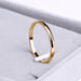Stainless Steel Rings Anti-Allergy Smooth Simple Wedding Couple Rings