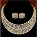 Unique Trendy Design Jewelry Set Amazing Gold Wedding Bridal Jewelry Sets