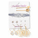 Fashion Pearl Jewelry Sets Women Gold Crystal Pearl Earrings Necklace Jewelry