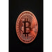 1pc Gold Plated Bitcoin Art Collection Physical Bit BTC Metal Antique Imitation