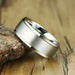 6/8mm Spinner Ring Men Women Stress Release Stainless Steel Jewelry Rings