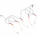 Stainless Steel Rigs Swivel Fishing Tackle Lures Pesca Baits Single Hook Combination Fish Hooks