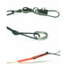 Stainless Steel Rigs Swivel Fishing Tackle Lures Pesca Baits Single Hook Combination Fish Hooks