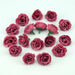 10/ 50/ 100pcs 2.5cm Mini Silk Artificial Rose Flower Heads For Wedding Party Home Decoration
