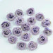 10/ 50/ 100pcs 2.5cm Mini Silk Artificial Rose Flower Heads For Wedding Party Home Decoration