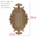 Unique Natural Wood Carved Wooden Crafts Appliques Wall Door Decorative Home Decor