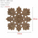 Unique Natural Wood Carved Wooden Crafts Appliques Wall Door Decorative Home Decor