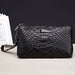 Genuine Leather Designer Day Clutches Crocodile Pattern Women Wrist Bag