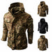 Camouflage Jacket Men Hoody Tactical Jacket Outdoor Clothing Hooded Coat