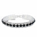 925 Sterling Silver Bracelets AAA Zircon Crystal Women Link Chain Jewelry