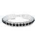 925 Sterling Silver Bracelets AAA Zircon Crystal Women Link Chain Jewelry