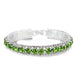 925 Sterling Silver Bracelets AAA Zircon Crystal Women Link Chain Jewelry
