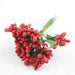 Mini Artificial Stamen Bud Bouquet Leaf Flower For Home Wedding Decor
