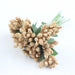 Mini Artificial Stamen Bud Bouquet Leaf Flower For Home Wedding Decor