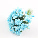 Mini Artificial Stamen Bud Bouquet Leaf Flower For Home Wedding Decor