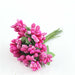 Mini Artificial Stamen Bud Bouquet Leaf Flower For Home Wedding Decor