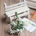 Mini Artificial Stamen Bud Bouquet Leaf Flower For Home Wedding Decor