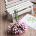 Mini Artificial Stamen Bud Bouquet Leaf Flower For Home Wedding Decor