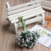Mini Artificial Stamen Bud Bouquet Leaf Flower For Home Wedding Decor