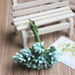 Mini Artificial Stamen Bud Bouquet Leaf Flower For Home Wedding Decor