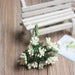 Mini Artificial Stamen Bud Bouquet Leaf Flower For Home Wedding Decor