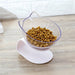 Pet Bowls With Raised Stand Non-Slip Double Pet Food Water Cat Dog Feeder Bowls