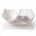 Pet Bowls With Raised Stand Non-Slip Double Pet Food Water Cat Dog Feeder Bowls