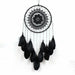 Dream Catcher Feather Ornaments Lace Ribbons Feathers Wrapped Lights Room Decor