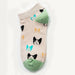 Cotton Socks Novelty Cartoon Figure Ankle Socks Short Casual Men Women Socks