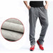 New Men's Winter Pants Thick Fleece Jogger Velvet Casual Sweatpants Men