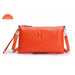 Women's Handbags Split Leather Fashion Alligator Pattern Clutch Bags