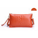 Women's Handbags Split Leather Fashion Alligator Pattern Clutch Bags