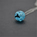 Transparent Resin Ball Moon Pendant Necklace Women Blue Sky pendant Jewelry
